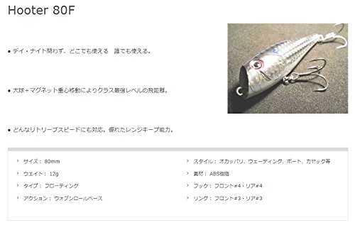 Amazon.co.jp: PUEBLO(プエブロ) ミノー フーター80F 80mm 12g イワシ